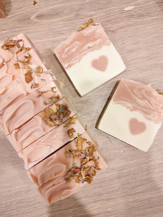 Savon "Le Gisèle" au géranium