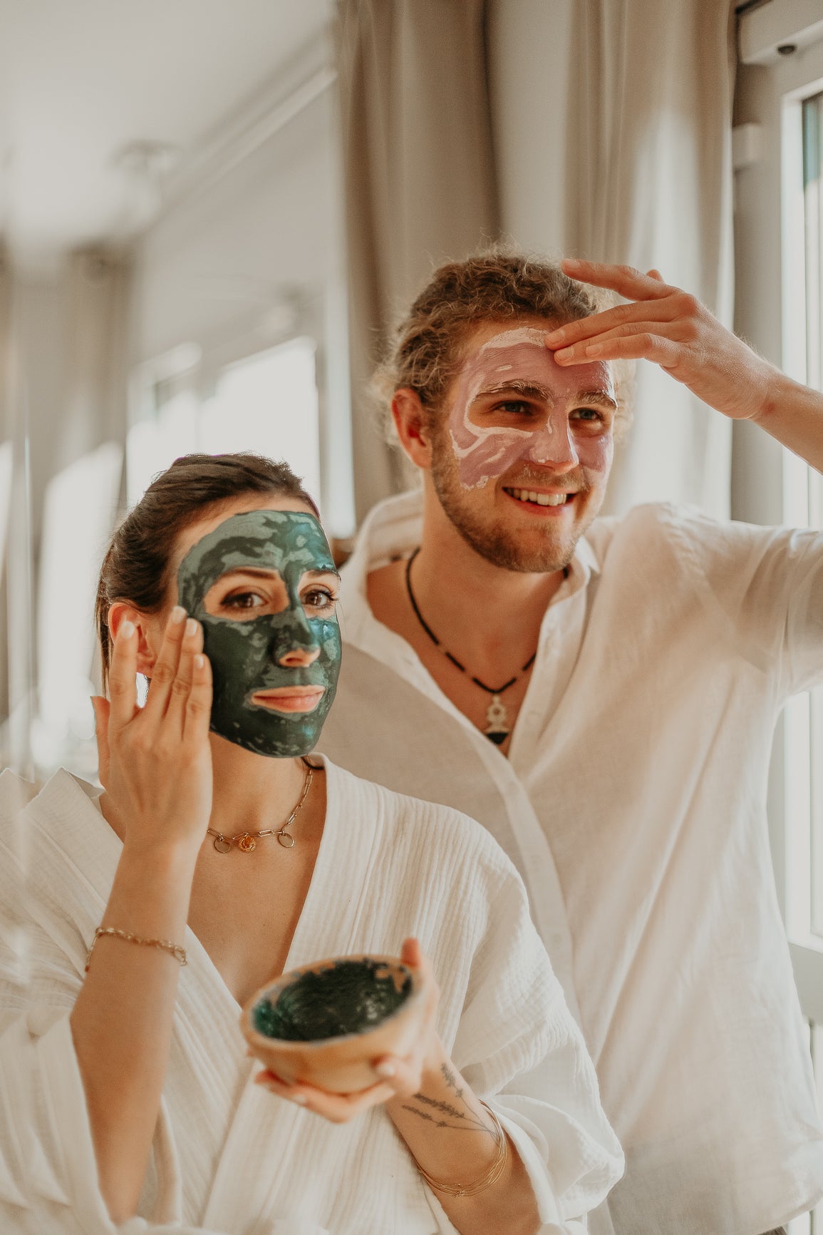 Masque visage en poudre à la Violette - Atypique Provence