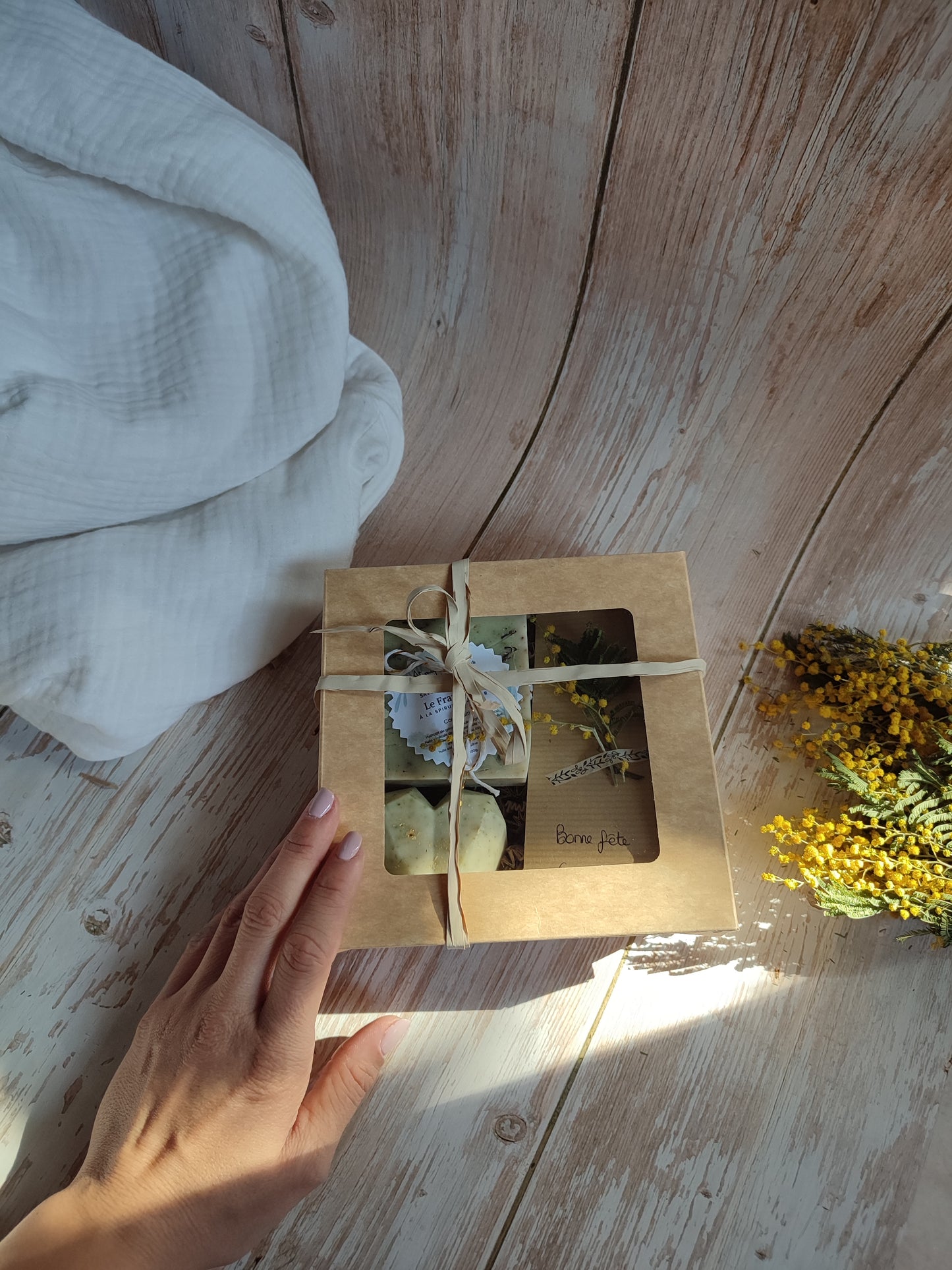Coffret poème fête des mamans offrir faire plaisir fait main création française made in france