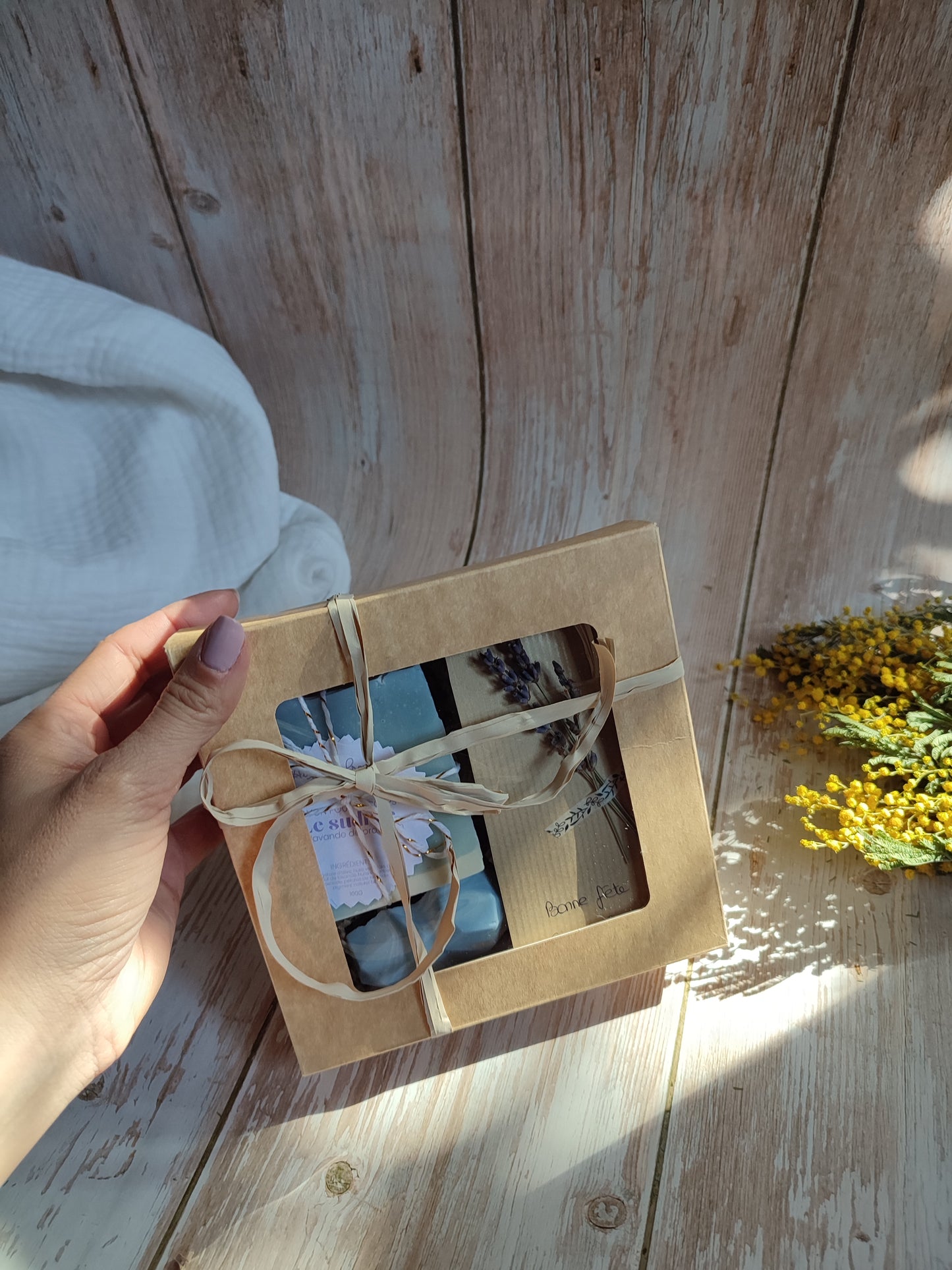 Coffret poème fête des mamans offrir faire plaisir fait main création française made in france